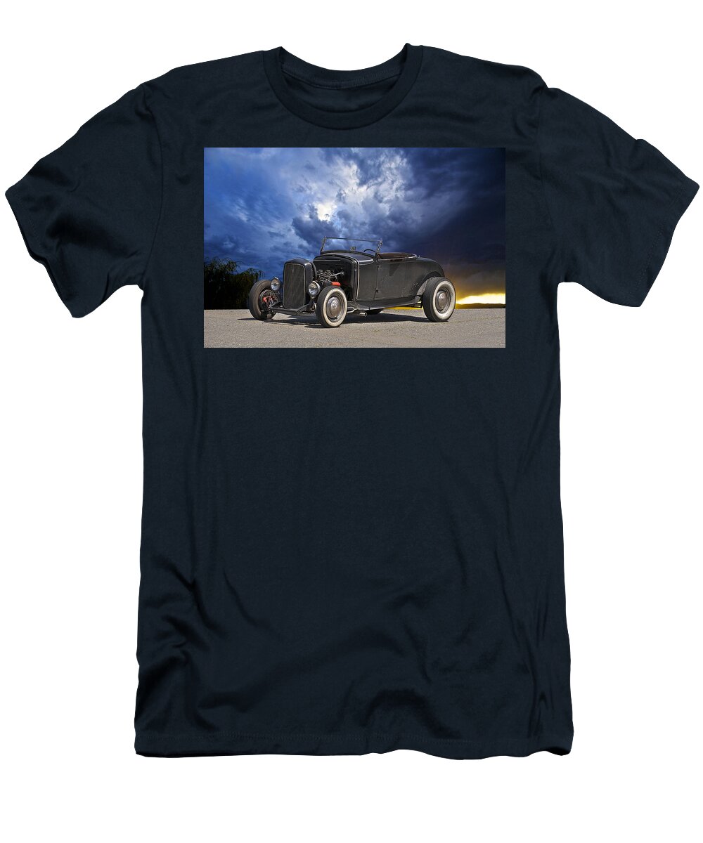 Early Hot Rod Roadster Dave Koontz T-Shirt