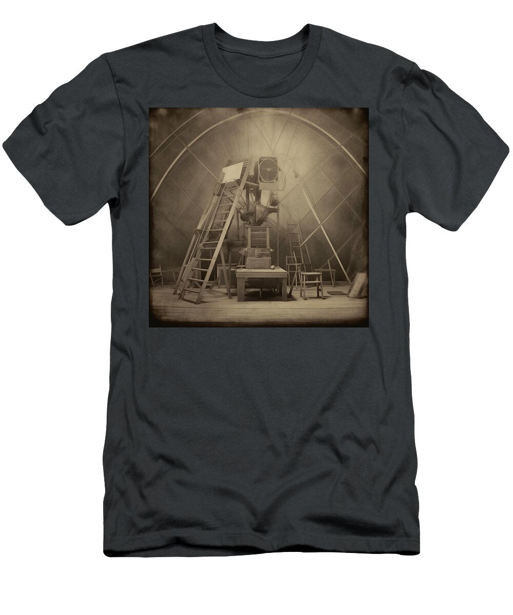 Early Space Observatory Dome Interior Yo Pedro T-Shirt
