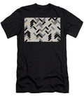 Earthy Beige Black Gray Herringbone Pattern Pairs Valspar 2023 Coty Ivory Brown 6006 1c Petite Patterns T-Shirt
