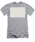 Earthy Beige White Chevron Rhombus Pattern Pairs Valspar 2023 Coty Ivory Brown 6006 1c Petite Patterns T-Shirt