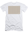 Earthy Beige White Modern Stripe Chevron Pattern Pairs Valspar 2023 Coty Ivory Brown 6006 1c Petite Patterns T-Shirt