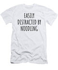 Easily Distracted By Noodling Funny Gift Idea for Hobby Lover Fanatic Quote Addict Gag Fan Joke Funnygiftscreation T-Shirt