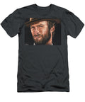 Eastwood From the Good the Bad and the Ugly Oil on Velvet By Jorge Torrones Jorge Terrones T-Shirt