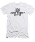 Eat Sleep Cross Country Repeat Jacob Zelazny T-Shirt