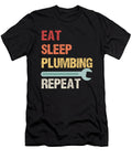 Eat Sleep Plumbing Repeat Plumber Gift Raphaelartdesign T-Shirt