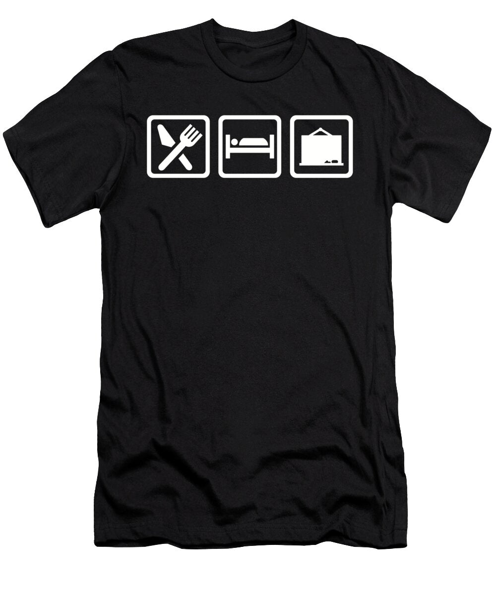 Eat Sleep Teacher By Designzz T-Shirt