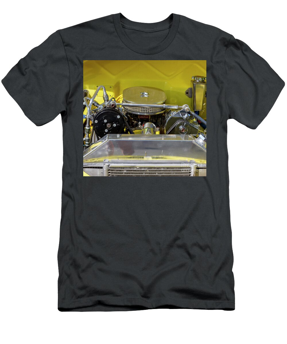 Edelbrock Carburetor Classic Yellow Hotrod Terry Weaver T-Shirt