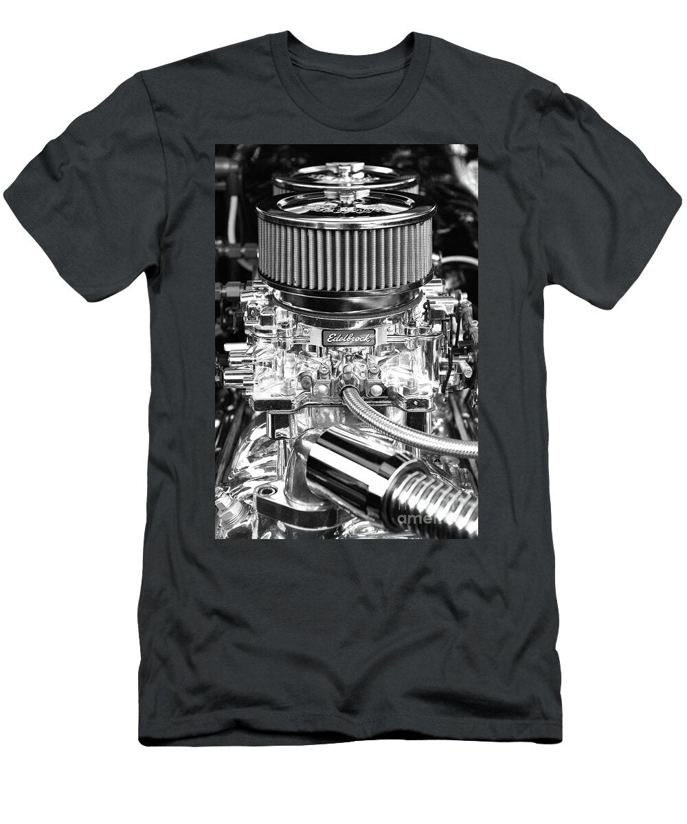 Edelbrock Hot Rod Black and White Paul Ward T-Shirt