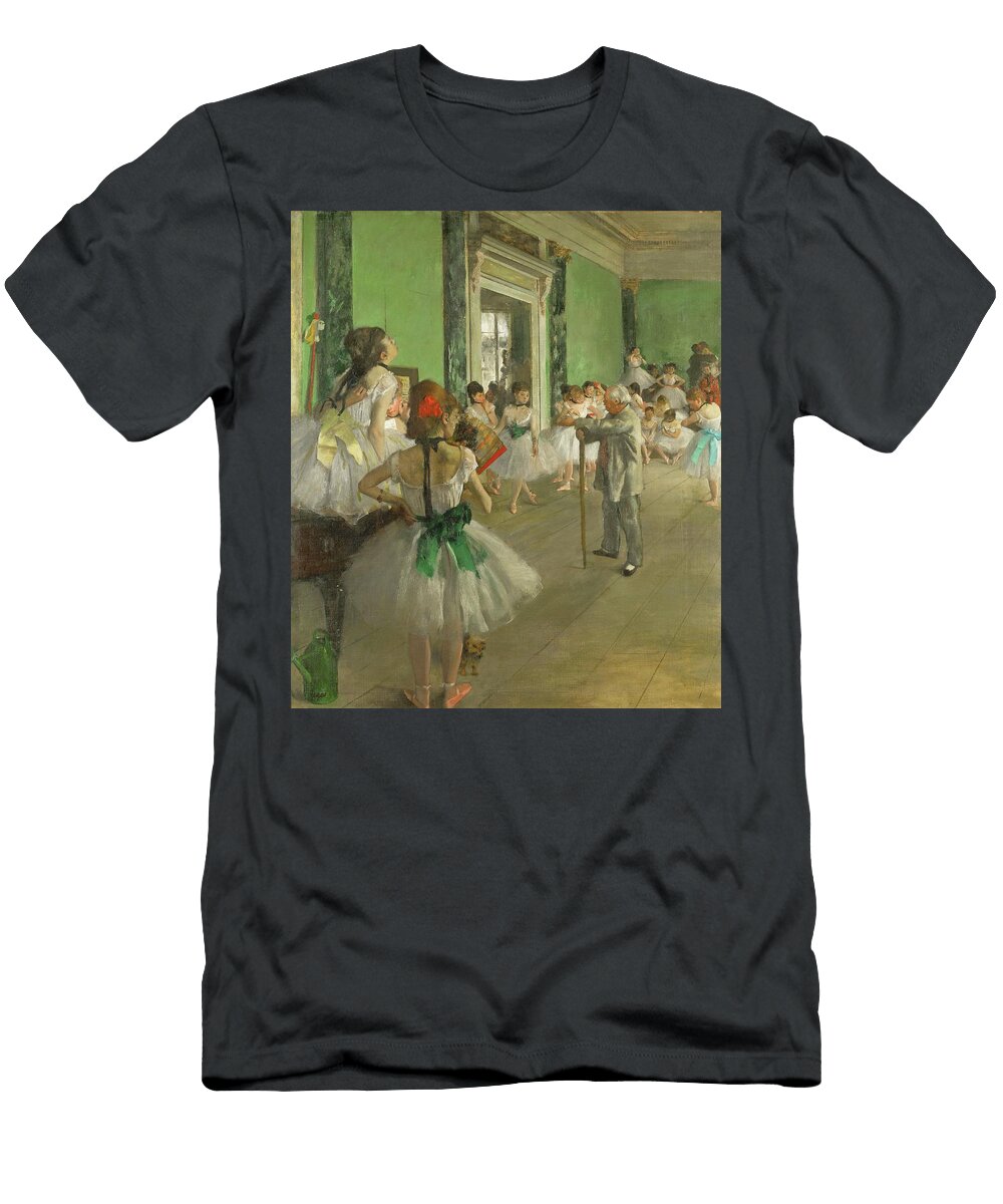 Edgar Degas LA Classe De Danse the Ballet Class Date Period 1871 1874 Painting Oil on Canvas Edgar Degas T-Shirt