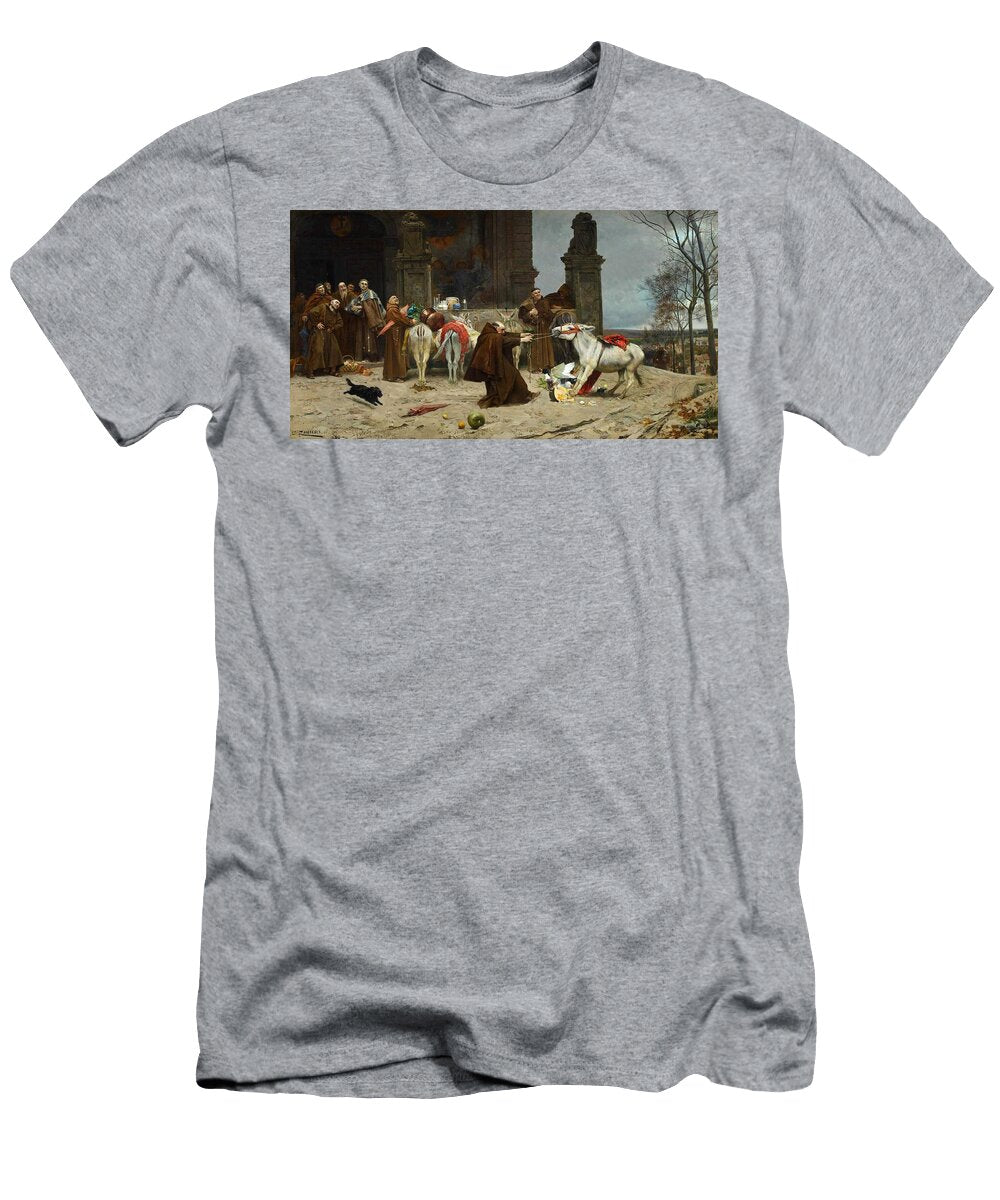 Eduardo Zamacois Y Zabala Returning to the Monastery 1868 Celestial Images T-Shirt