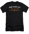 Educator Life School Education Music Teacher Crazy Squirrel T-Shirt