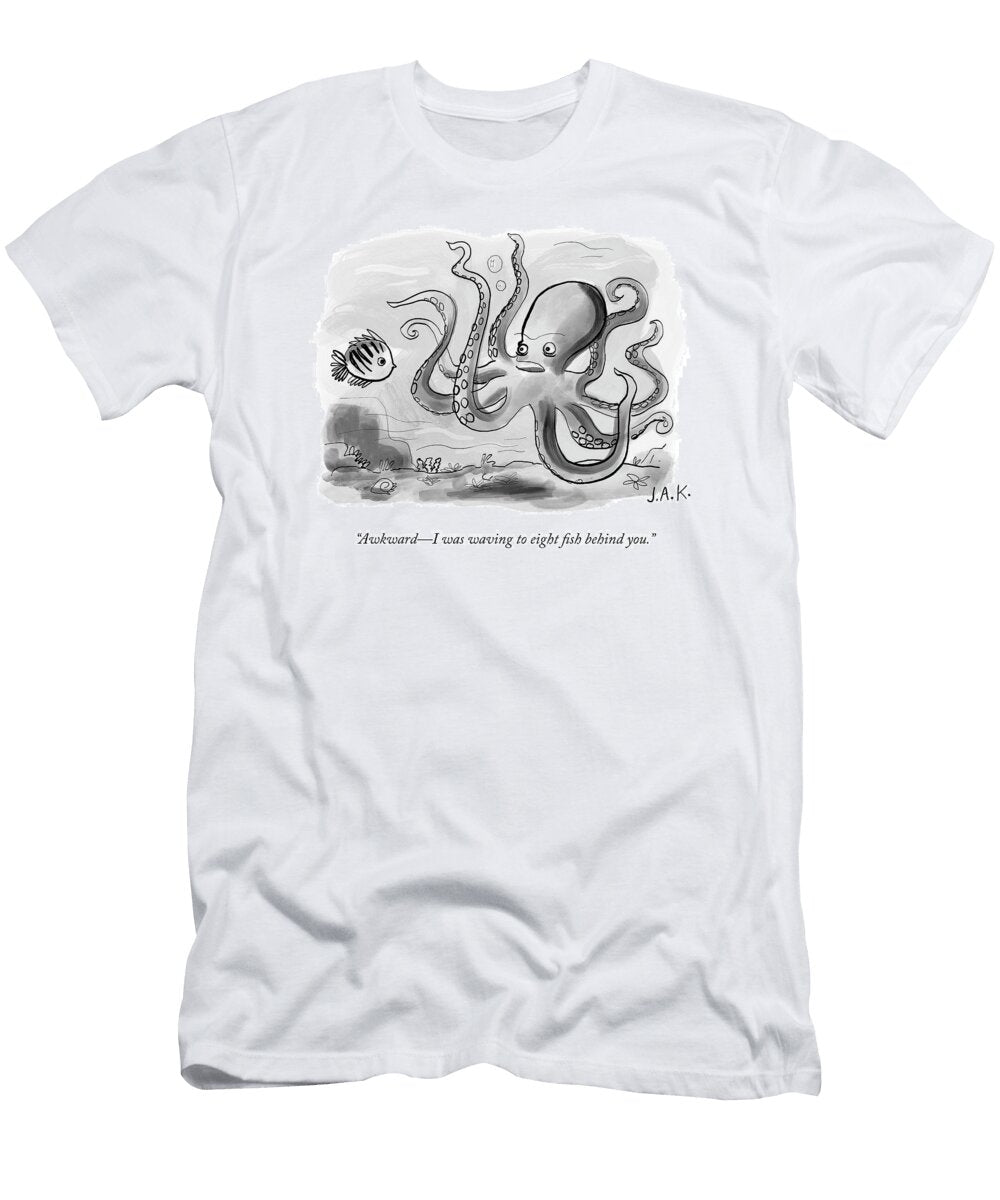 Eight Fish Behind You Jason Adam Katzenstein T-Shirt