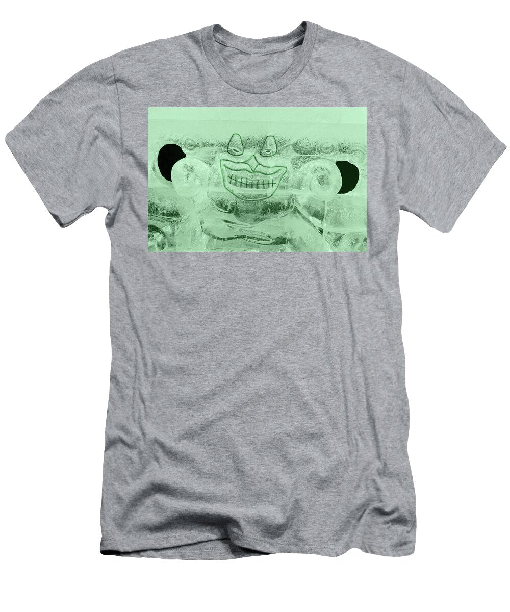 El Diablo the Devil Is Grinning Our Annual Ice Sculpting Festival in Cripple Creek Colorado Bijan Pirnia T-Shirt