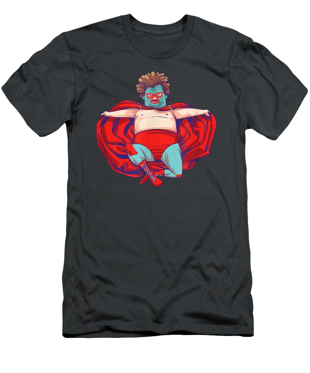El Wrestler Lucha Libre Mexico Luchador Hamish Mason T-Shirt