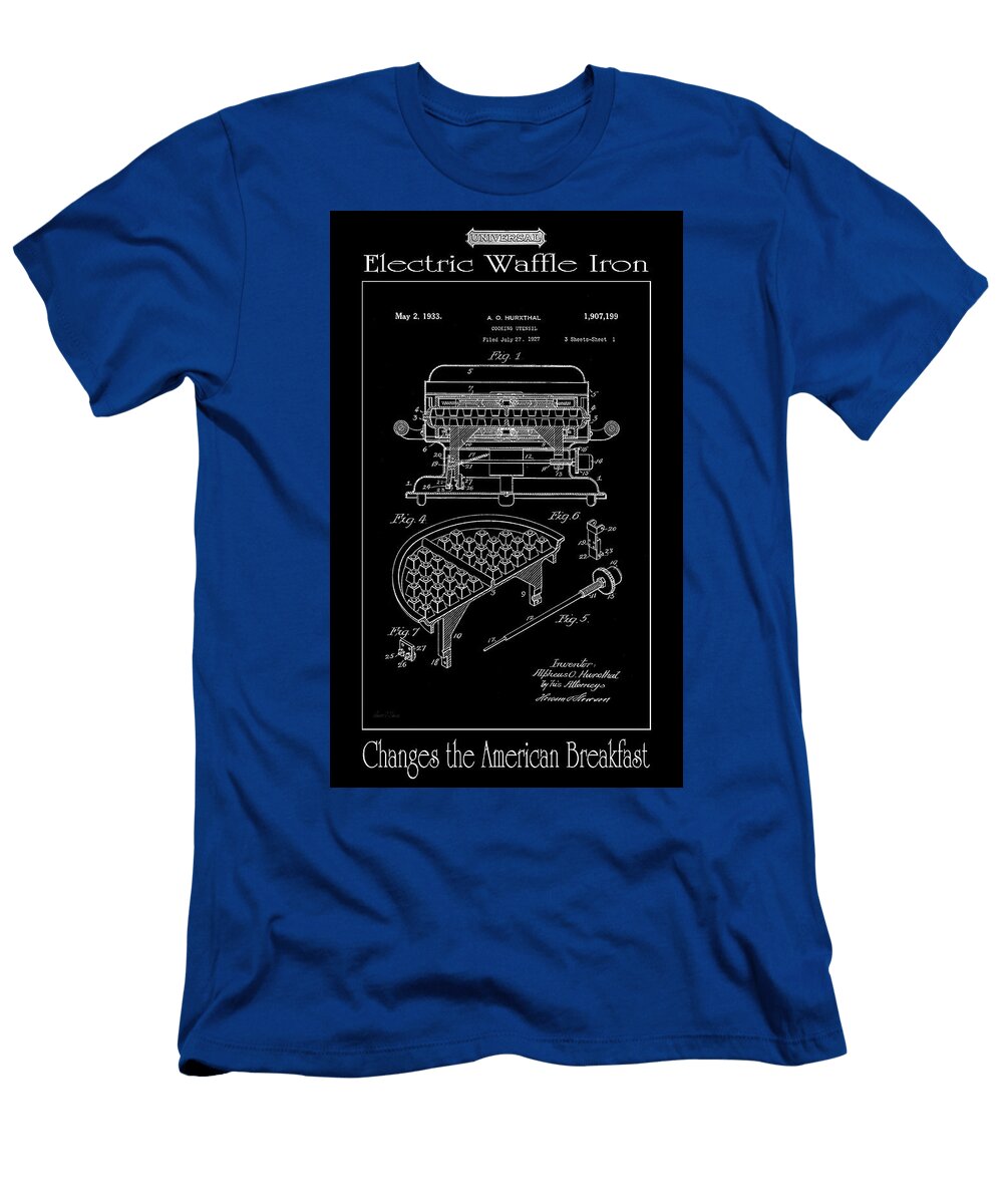 Electric Waffle Iron Robert J Sadler T-Shirt