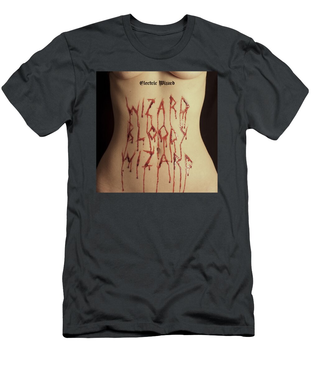 Electric Wizard Wizard Bloody Wizard Album Edward Rosenqvist T-Shirt
