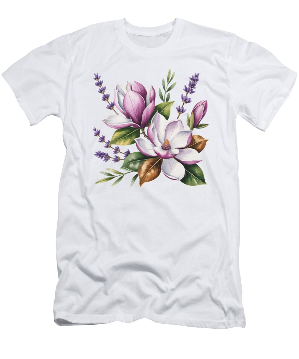 Elegant Floral Arrangement Joanna Redesiuk T-Shirt