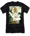 Elegant White Flowers in Bloom LA Veta Kirby T-Shirt