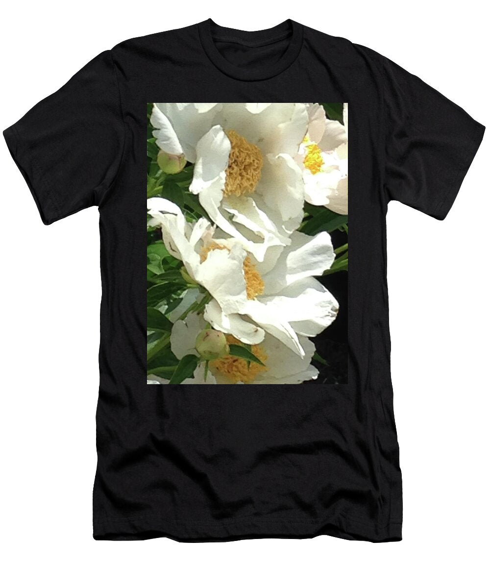 Elegant White Flowers in Bloom LA Veta Kirby T-Shirt
