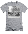 Elementary School Students Going on a Bicycle Ride 1955 Vintage Finland Celestial Images T-Shirt
