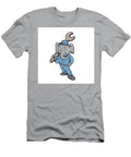 Elephant Mechanic Spanner Standing Cartoon Aloysius Patrimonio T-Shirt