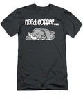 Elephant Need Coffee Drinker Elephant Clark Scribe T-Shirt