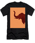 Elephant Silhouette Scandinavian Nursery Decor Animal Friends for Kids Room Minimal Studio Grafiikka T-Shirt