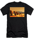 Elephants of Samburu in a Jack Kirby Style Gent By Asar Studios Celestial Images T-Shirt