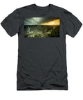 Elevated View of Devils Throat Falls Panoramic Images T-Shirt