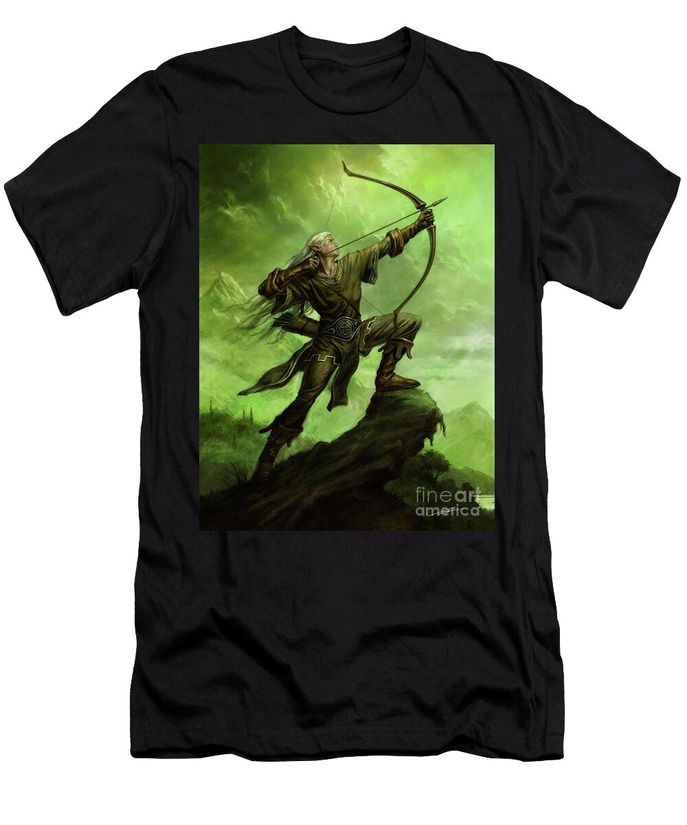 Elf Archer Alan Lathwell T-Shirt