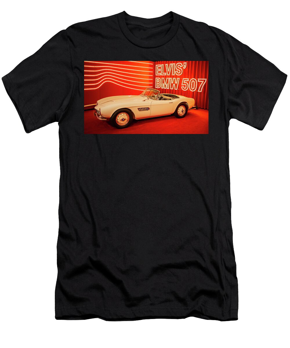 Elvis BMW 507 At BMW Museum in Munich Germany Ivan Batinic T-Shirt