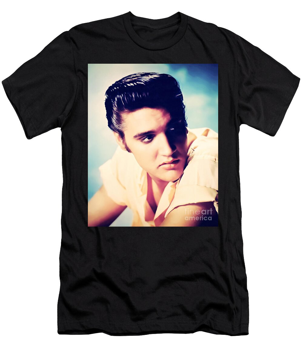 Elvis Music Legend Kultur Arts Studios T-Shirt