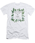 Emerald Wild Forest Foliage 3 Watercolor Audrey Jeanne Roberts T-Shirt