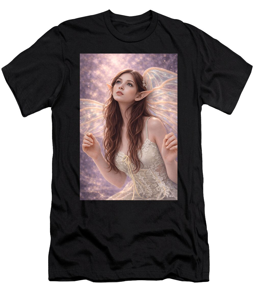 Enchanting Fairy in Starlit Glow Mario Zedog T-Shirt