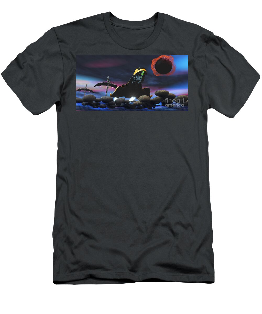 Enemy Spacecraft Corey Ford T-Shirt