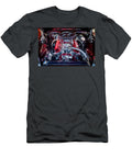 Engine Compartment of Chromed Camaro Steve Heap T-Shirt