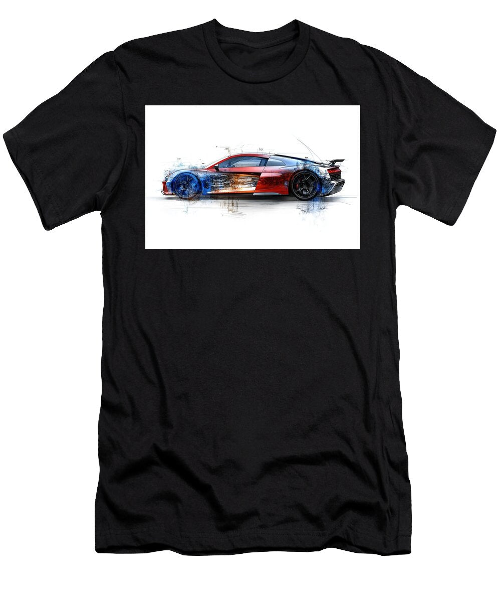 Engineering the Audi R8 Gt Final Edition Frederick Vellani T-Shirt