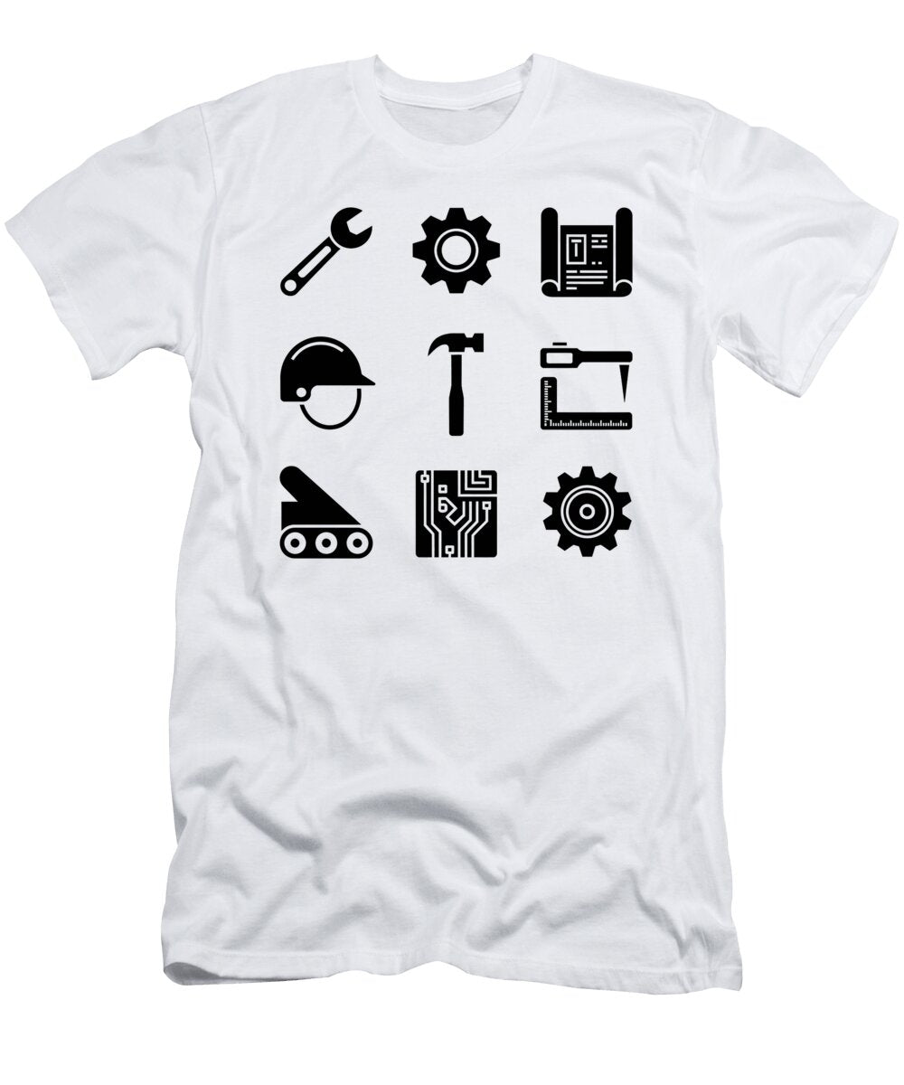 Engineering Tools and Symbols Joanna Redesiuk T-Shirt