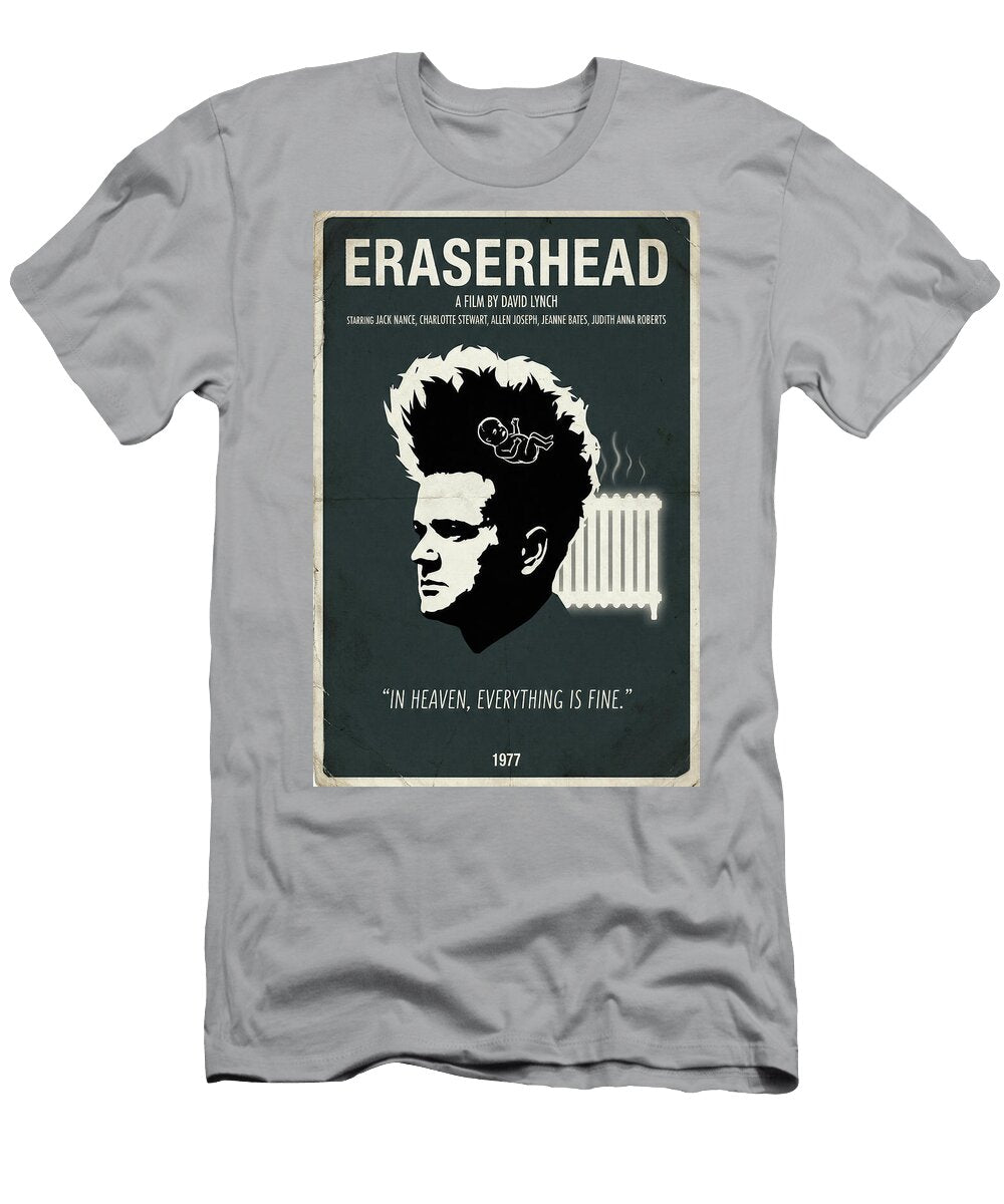 Eraserhead Minimal Movie Poster Retro Film Poster Vintage 1977 Sampadart Gallery T-Shirt