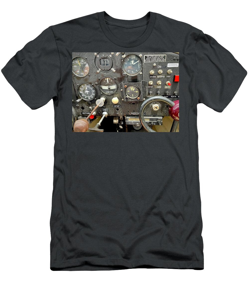 Ercoupe Instrument Panel Bill Swartwout T-Shirt