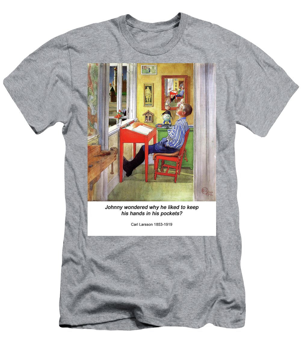 Esbjorn Doing His Homework John Saunders T-Shirt