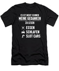 Essen Schlafen Slot Cars Mini Car Drag Racing Slot Car Marco Rothe T-Shirt