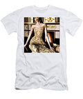 Ethereal Elegance Opulent Glamour Unveiled Evan Brown T-Shirt