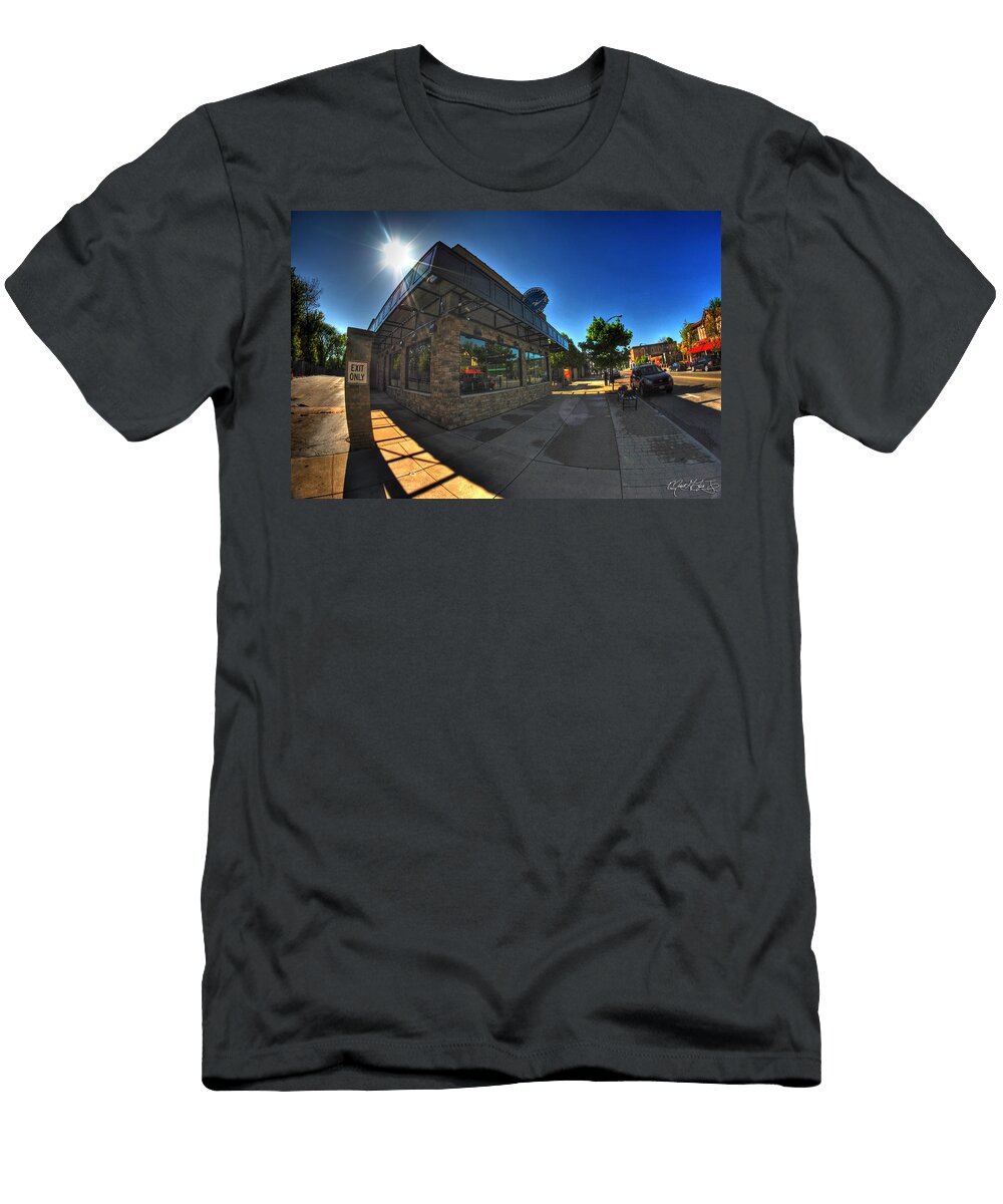 Ets Elmwood Tacos and Subs Michael Frank Jr T-Shirt