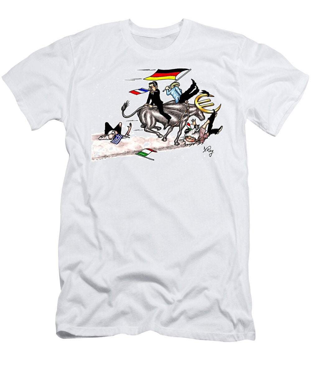 Euro Crisis Whos Next Xray T-Shirt