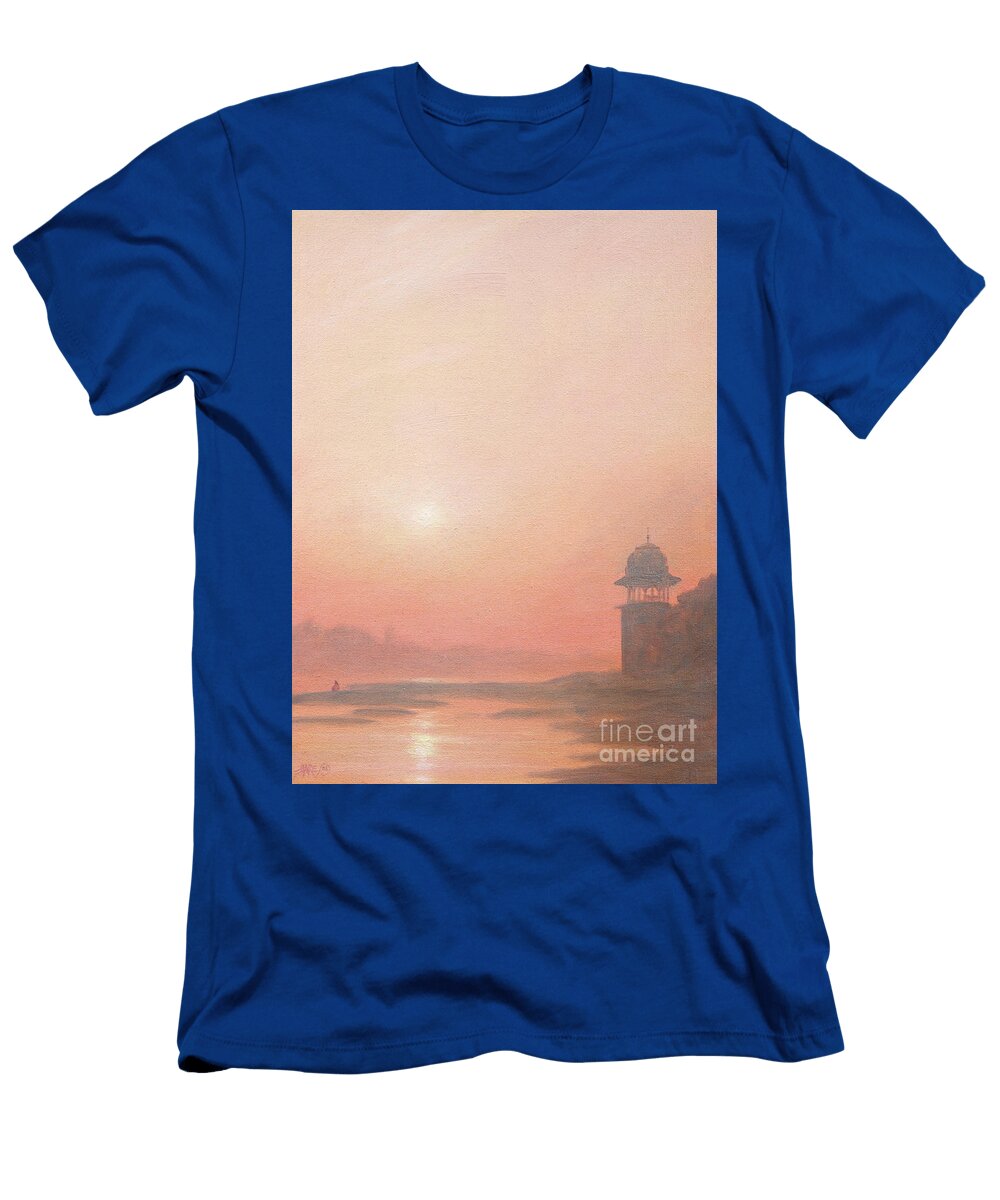 Evening on the Yamuna Derek Hare T-Shirt