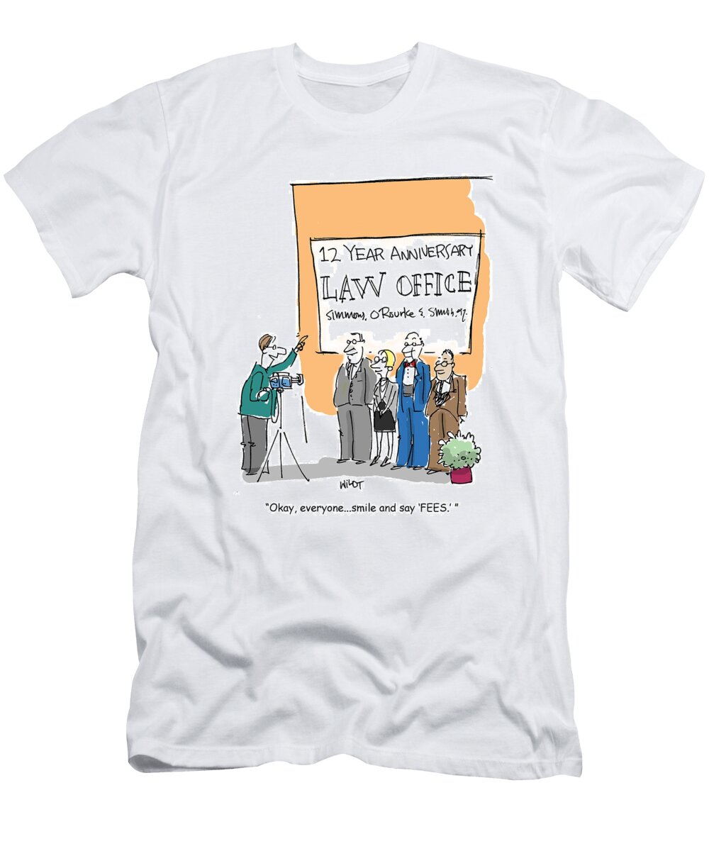 Everyone Smile and Say Fees Chris Wildt No Index T-Shirt