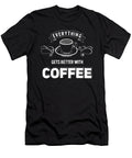 Everything Gets Better with Coffee Jacob Zelazny T-Shirt