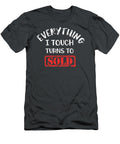 Everything I Touch Turns to Sold Realtor for Men Women Real Estate Agent Seller Salesperson Crazy Squirrel T-Shirt