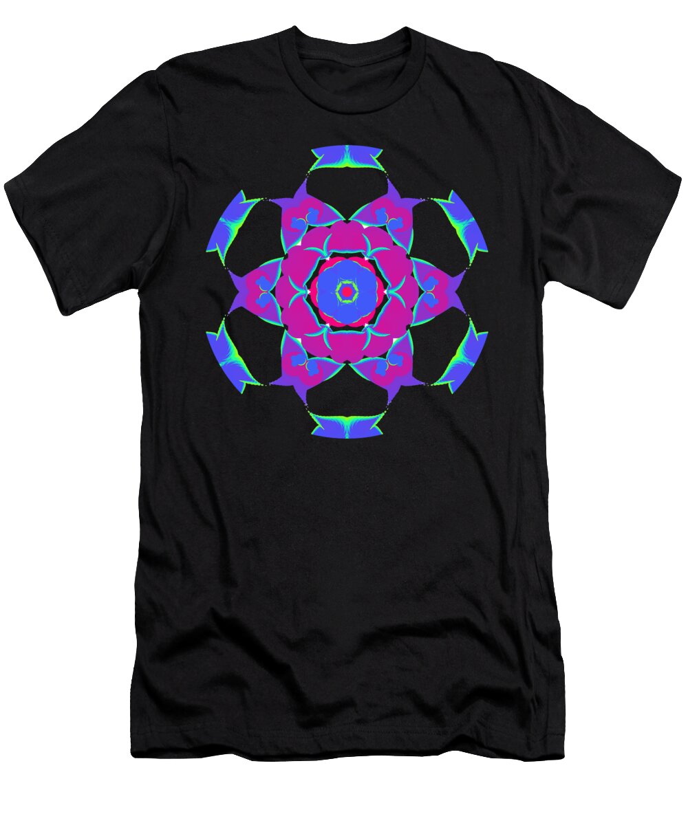 Evil Eye Mandala Art Ariel Guevara T-Shirt
